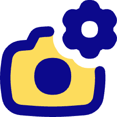 Camera Setting Gear Icon from Flex Pop Set