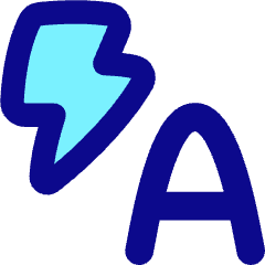 Auto Flash Icon from Flex Pop Set