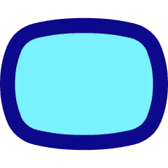 Composition Oval Icon from Flex Pop Set