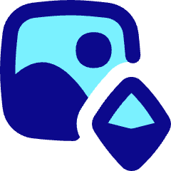 Landscape Nft Icon from Flex Pop Set