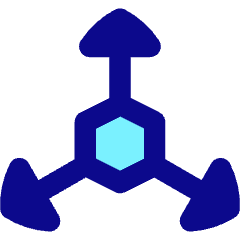 3d Coordinate Axis Icon from Flex Pop Set