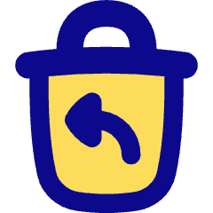 Empty Recycle Bin 1 Icon from Flex Pop Set