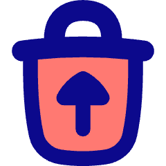 Recycle Bin Throw 1 Icon from Flex Pop Set
