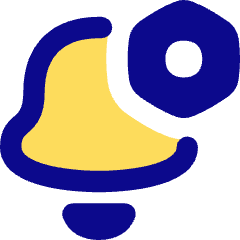 Alarm Setting Bolt Nut Icon from Flex Pop Set