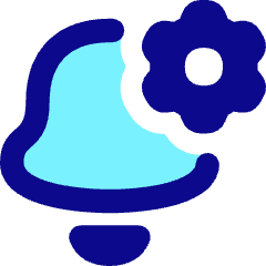 Alarm Setting Gear Icon from Flex Pop Set