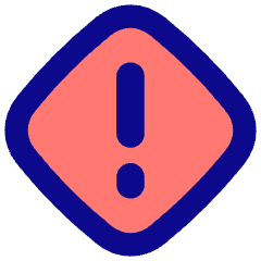 Warning Diamond Icon from Flex Pop Set