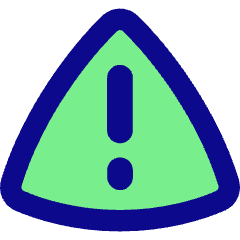 Warning Triangle Icon from Flex Pop Set