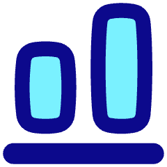 Align Bottom 1 Icon from Flex Pop Set