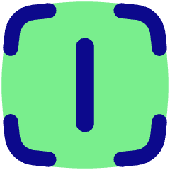 Align Center Vertical Frame Icon from Flex Pop Set