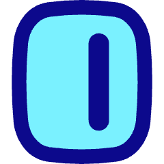 Align Right Vertical Icon from Flex Pop Set