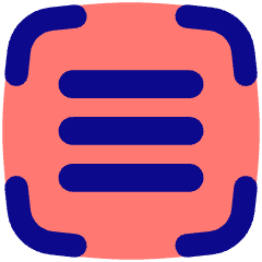 Align Three Horizontal Frame Icon from Flex Pop Set