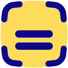 Align Two Bottom Frame Icon from Flex Pop Set