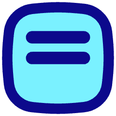 Align Two Top Square Icon from Flex Pop Set