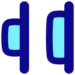 Distribute Right Icon from Flex Pop Set