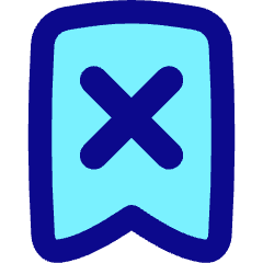 Delete Bookmark Icon from Flex Pop Set