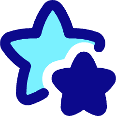 Double Star Icon from Flex Pop Set