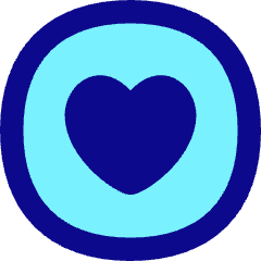 Heart Circle Icon from Flex Pop Set
