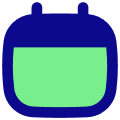 Blank Calendar Icon from Flex Pop Set
