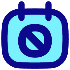 Calendar Block Icon from Flex Pop Set