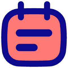 Calendar Note Icon from Flex Pop Set