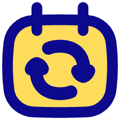 Calendar Refresh Icon from Flex Pop Set