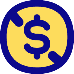 Non Commercial Dollars Icon from Flex Pop Set