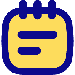 Notepad Text Icon from Flex Pop Set