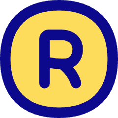 Registered Icon from Flex Pop Set