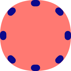 Select Circle Area 2 Icon from Flex Pop Set