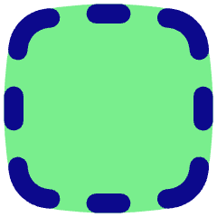 Select Square Area 1 Icon from Flex Pop Set