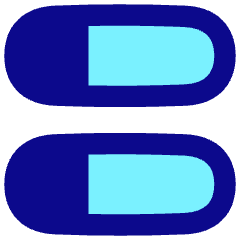 Dashboard Horizontal Pills Split Left Icon from Flex Pop Set