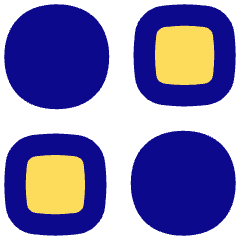 Dashboard Mix Circle Square 1 Icon from Flex Pop Set