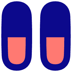 Dashboard Vertical Pills Half Icon from Flex Pop Set