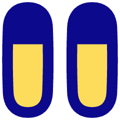 Dashboard Vertical Pills Split Top Icon from Flex Pop Set