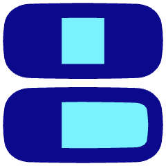 Dashboard Vertical Rectangle 6 Icon from Flex Pop Set