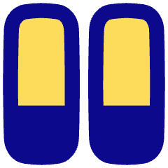 Dashboard Vertical Rectangle Split Bottom Icon from Flex Pop Set