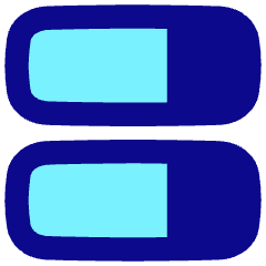 Dashboard Vertical Rectangle Split Right Icon from Flex Pop Set