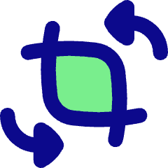 Crop And Rotate Icon from Flex Pop Set