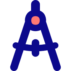 Drawing Compass Icon from Flex Pop Set