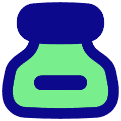 Ink Bottle Icon from Flex Pop Set