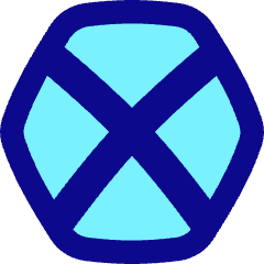 Polygon Frame Icon from Flex Pop Set