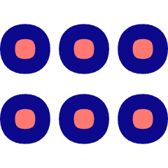 Reorder Dots Horizontal Icon from Flex Pop Set