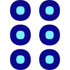 Reorder Dots Vertical Icon from Flex Pop Set