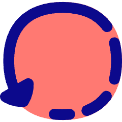 Rotate Left 3 Icon from Flex Pop Set