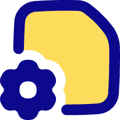 Document Setting Gear Icon from Flex Pop Set