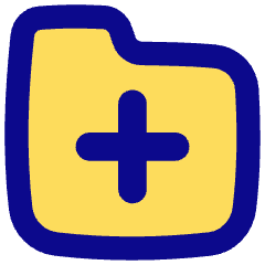 Folder Add Icon from Flex Pop Set