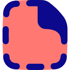 New File Dash Icon from Flex Pop Set
