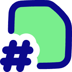 Page Number Icon from Flex Pop Set