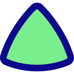 Triangle Icon from Flex Pop Set