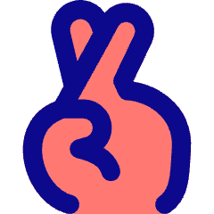 Fingers Cross Icon from Flex Pop Set